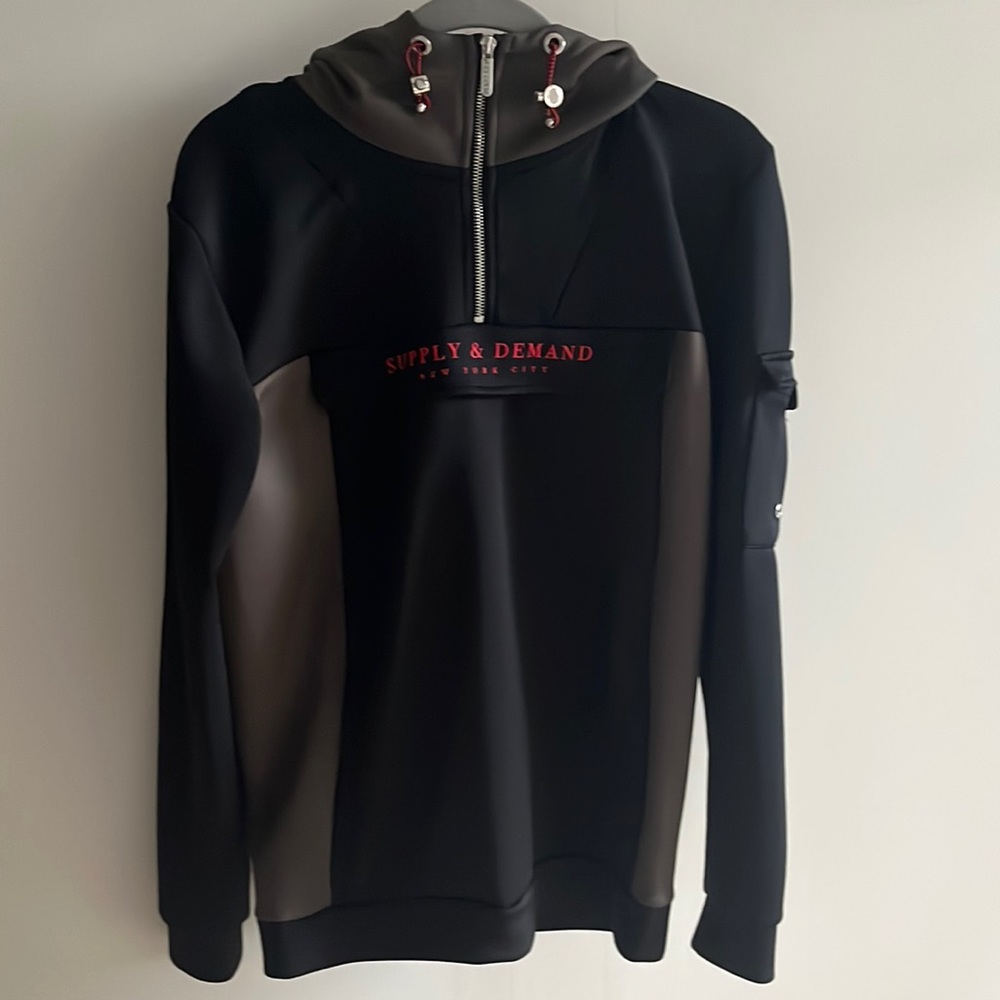 Supply and demand nyc hoodie zip up